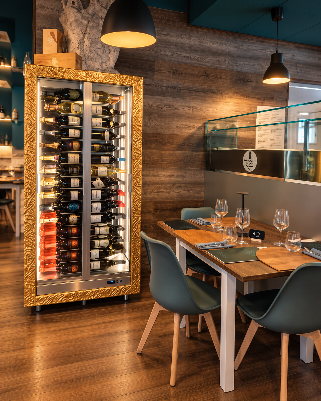 Cantina vini e sala privata